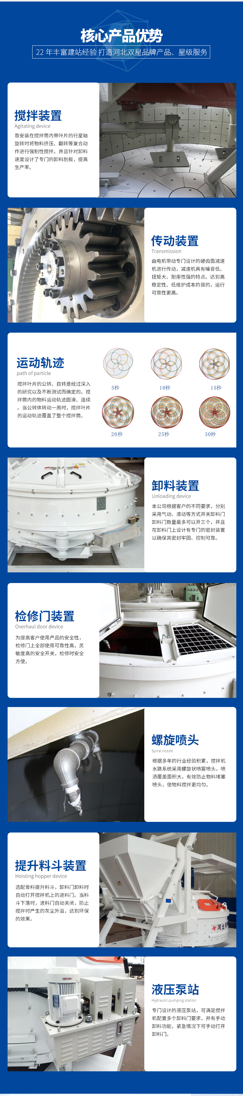 行星式搅拌机细节介绍