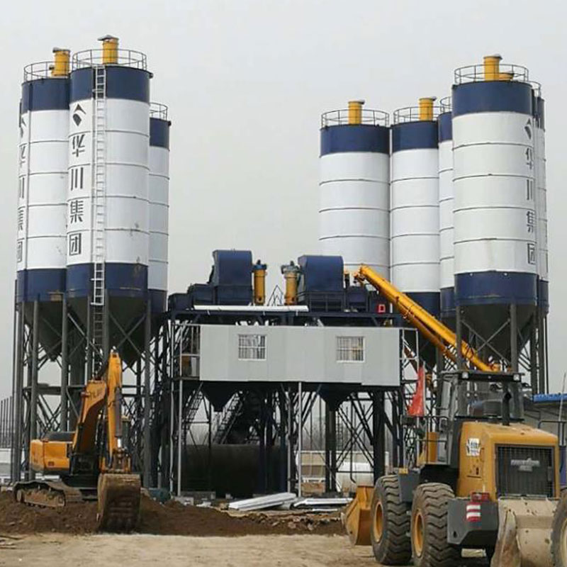 HZN240大型水泥制品专用混凝土搅拌站生产线